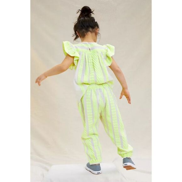 Anthropologie x Devotion Petra Embroidered Kids Pants Joggers $128 - Picture 2 of 3